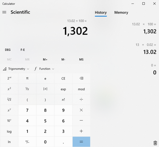 Calculator app